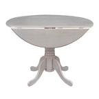 42 Mason Round Dual Drop Leaf Dining Table - International Concepts