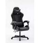 Sedia da gaming ergonomica MPM con regolazione dell'altezza, poggiatesta e supporto lombare, sedia girevole, capacità di peso di 113 kg, per lavorare, studiare e giocare