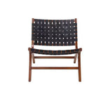 Set of 2 Contemporary Mahogany Accent Chair - Olivia & May