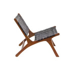 Set of 2 Contemporary Mahogany Accent Chair - Olivia & May