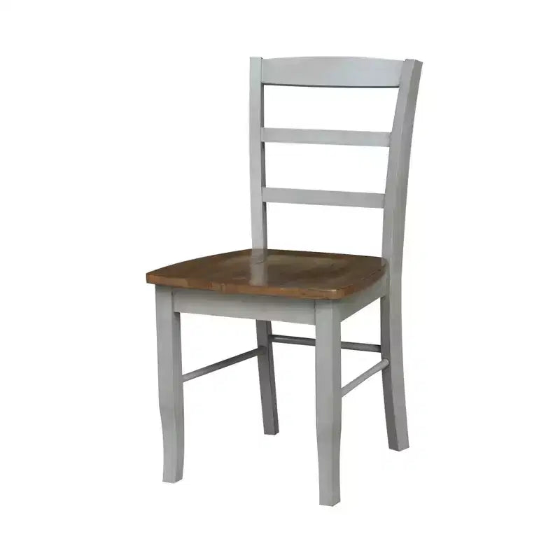 42 Albion Drop Leaf Dining Table with 4 Madrid Ladderback Chairs - International Concepts