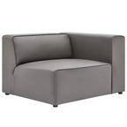 Mingle Vegan Leather Right Armchair - Modway