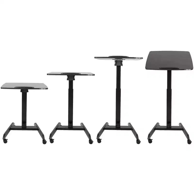 Leggio Mobile Inclinabile Cruizer 360 con Regolazione Pneumatica dell'Altezza Nero Stand Steady