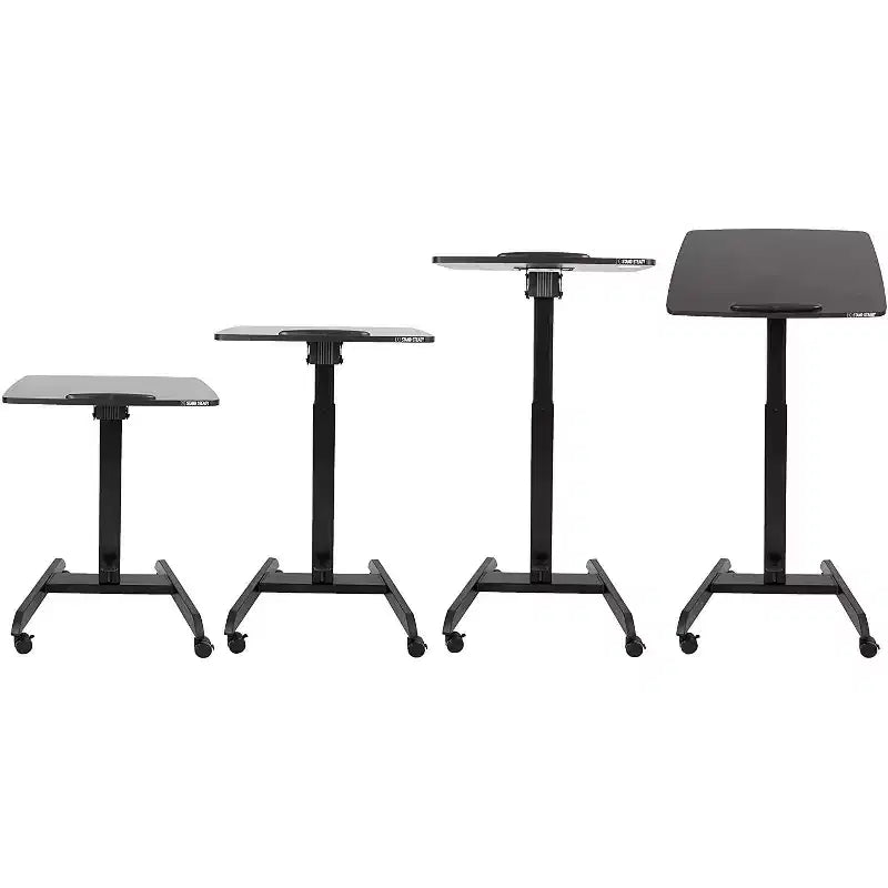 Leggio Mobile Inclinabile Cruizer 360 con Regolazione Pneumatica dell'Altezza Nero Stand Steady