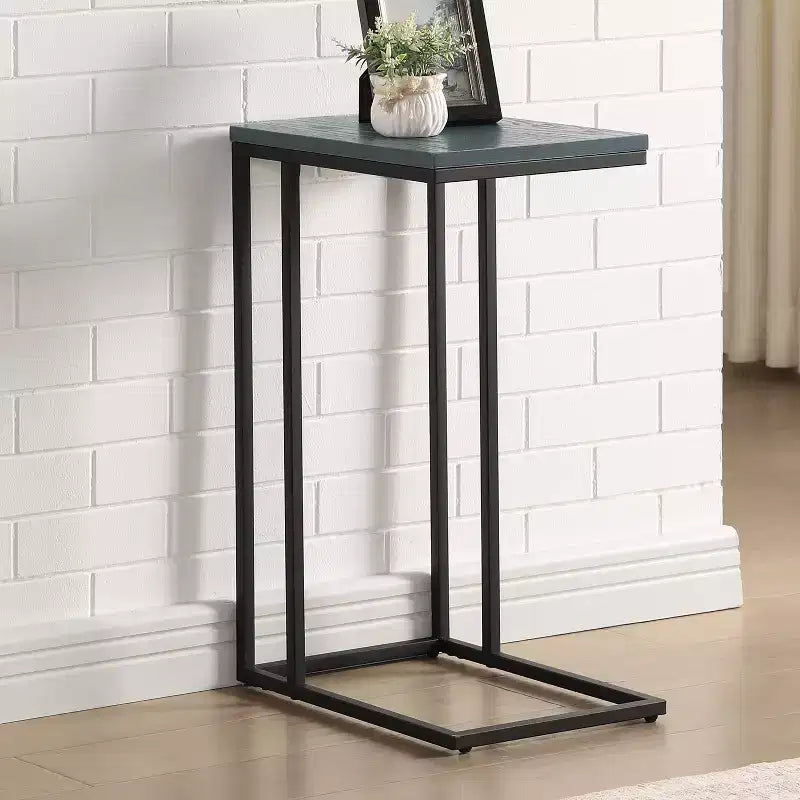 24/7 Shop At Home Embo Steel Side Table