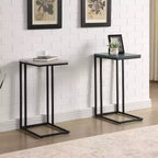 24/7 Shop At Home Embo Steel Side Table