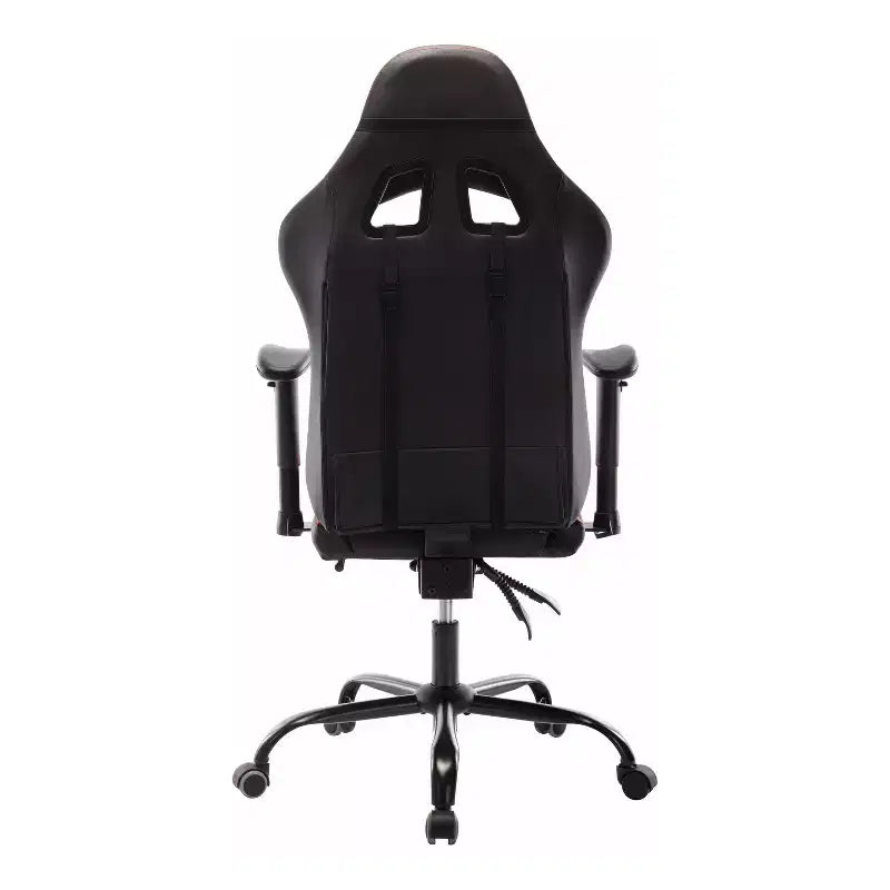 24/7 Negozio A Casa Finn Racing Sedia Gaming Regolabile con Cuscino e Supporto per le Gambe
