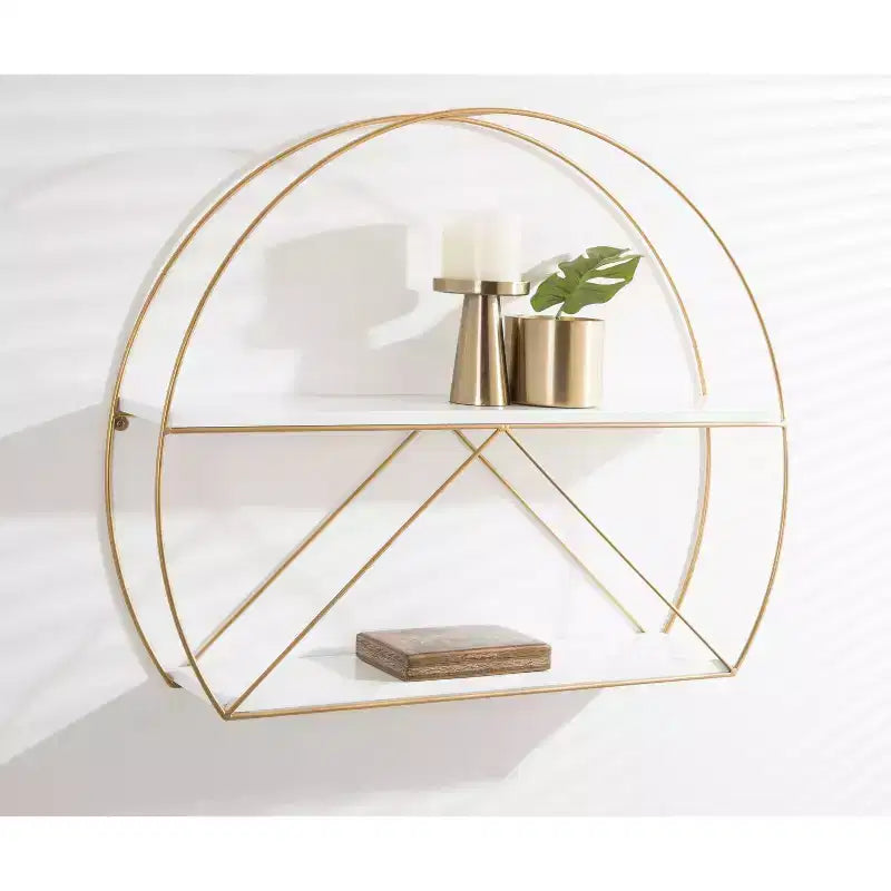 Delmar Mid-Century Modern Wall Shelf - Kate & Laurel All Things Decor