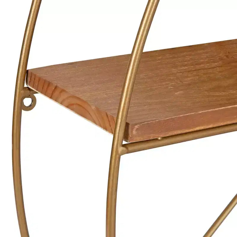 Delmar Mid-Century Modern Wall Shelf - Kate & Laurel All Things Decor
