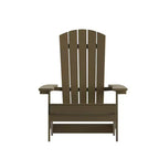 Flash Furniture Charlestown All-Weather Poly Resin Indoor/Outdoor Folding Adirondack Chair