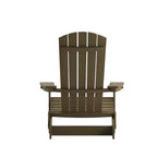Flash Furniture Charlestown All-Weather Poly Resin Indoor/Outdoor Folding Adirondack Chair
