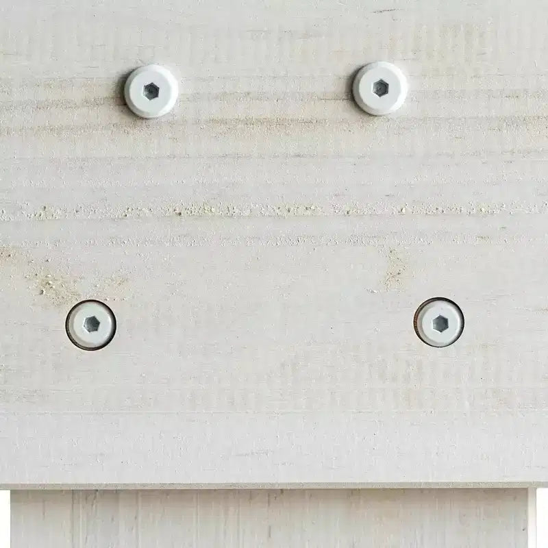 Letto a castello Max & Lily da una piazza e mezza, letti a castello in legno massello stile rustico per bambini