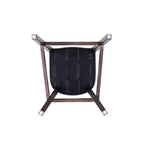 Sgabello da bar Fifth Avenue in faggio imbottito con similpelle - Manhattan Comfort