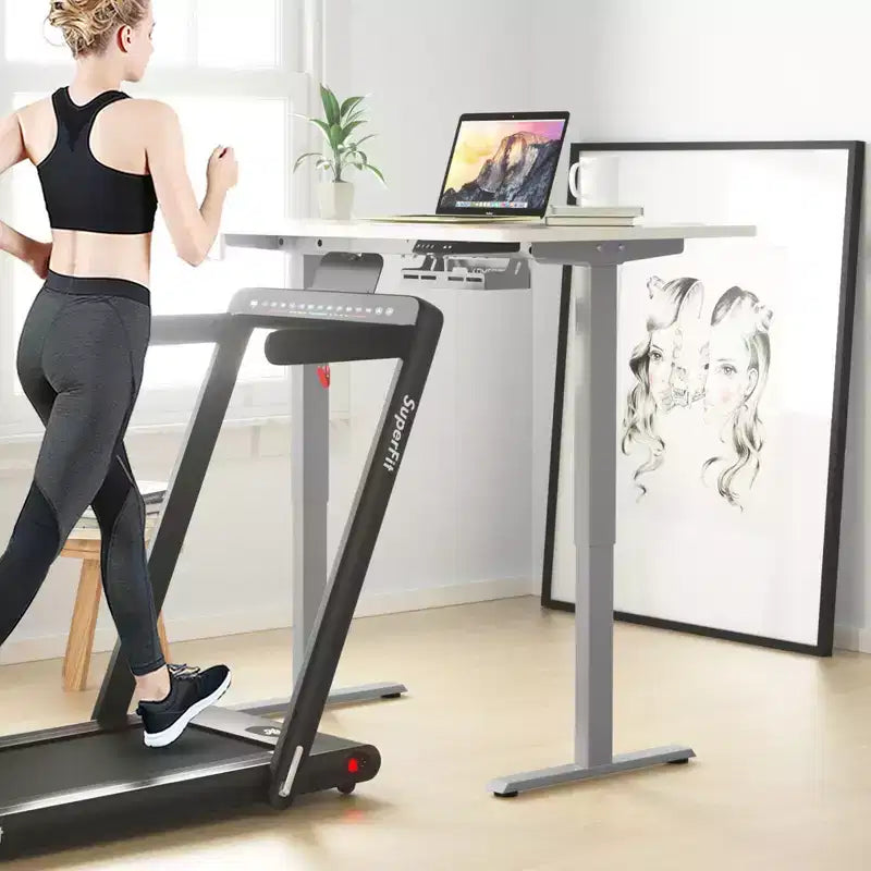 Costway Electric Standing Desk Sit to Stand Height Adjustable Dual Motor