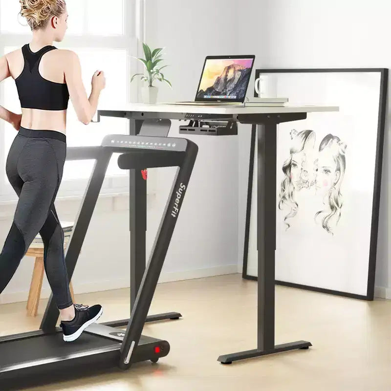 Costway Electric Standing Desk Sit to Stand Height Adjustable Dual Motor