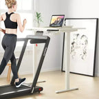 Costway Electric Standing Desk Sit to Stand Height Adjustable Dual Motor