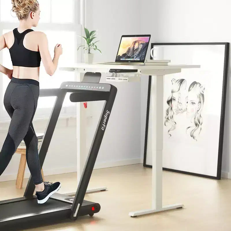 Costway Electric Standing Desk Sit to Stand Height Adjustable Dual Motor
