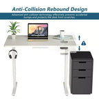 Costway Electric Standing Desk Sit to Stand Height Adjustable Dual Motor