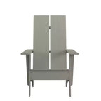 Merrick Lane Set of 4 Modern All-Weather Poly Resin Wood Adirondack Chairs