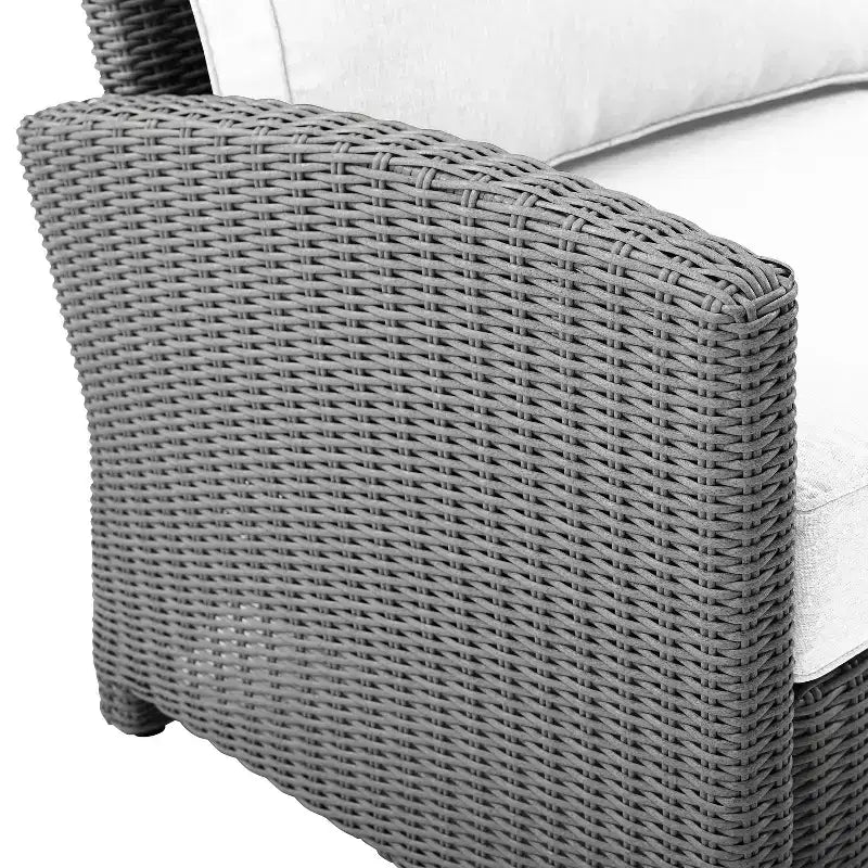 Bradenton 2pc Outdoor Wicker Armchair Set - Crosley