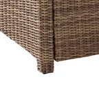 Bradenton 2pc Outdoor Wicker Armchair Set - Crosley