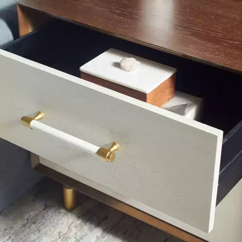 Justice 2 Drawer Nightstand - NST6402 - Safavieh