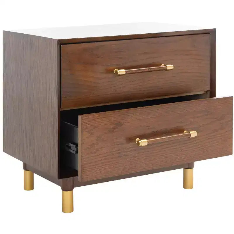Justice 2 Drawer Nightstand - NST6402 - Safavieh