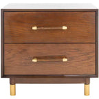 Justice 2 Drawer Nightstand - NST6402 - Safavieh