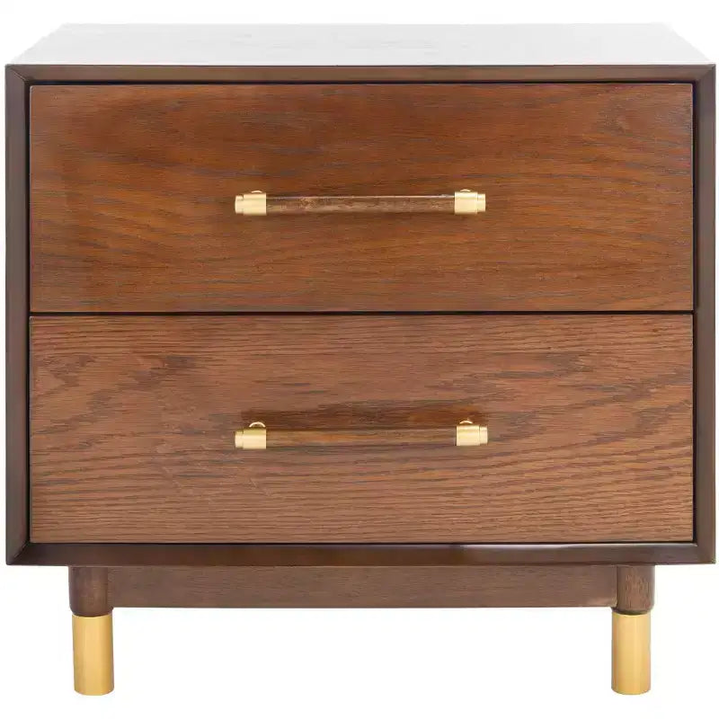 Justice 2 Drawer Nightstand - NST6402 - Safavieh
