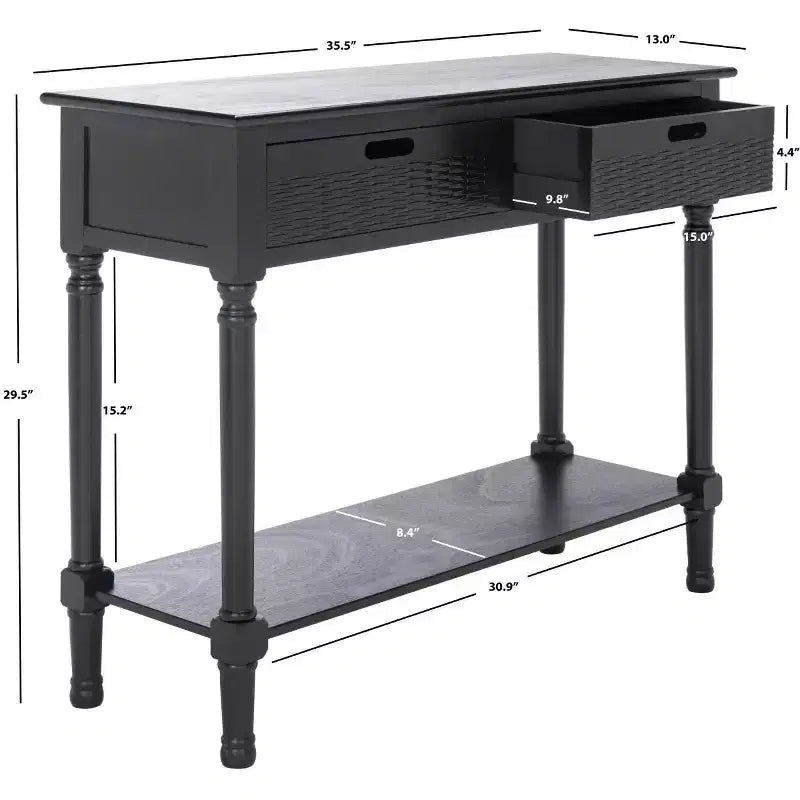 Landers 2 Drawer Console Table - CNS5710 -Safavieh