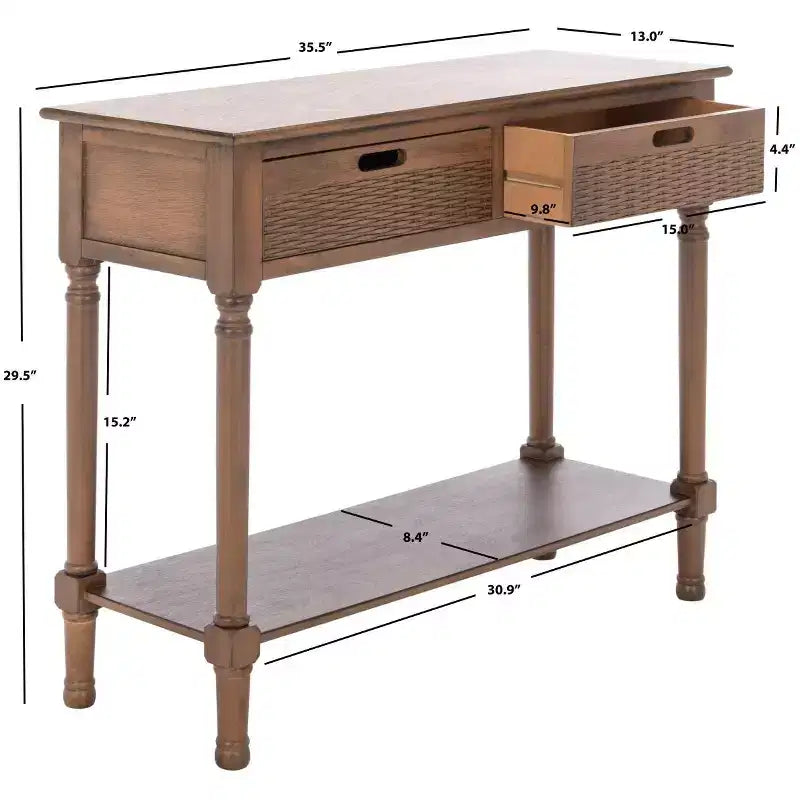 Landers 2 Drawer Console Table - CNS5710 -Safavieh