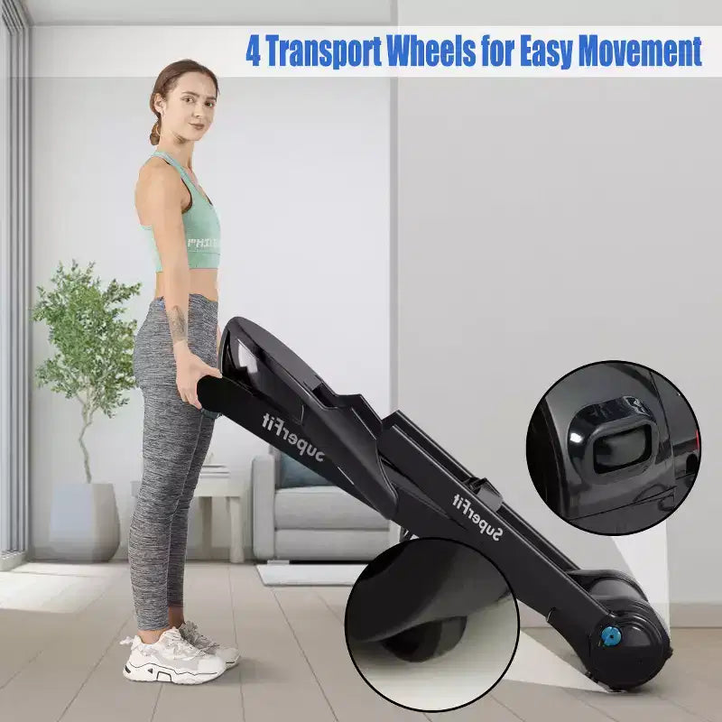 Tapis roulant pieghevole Costway 2,25HP con display touch LED