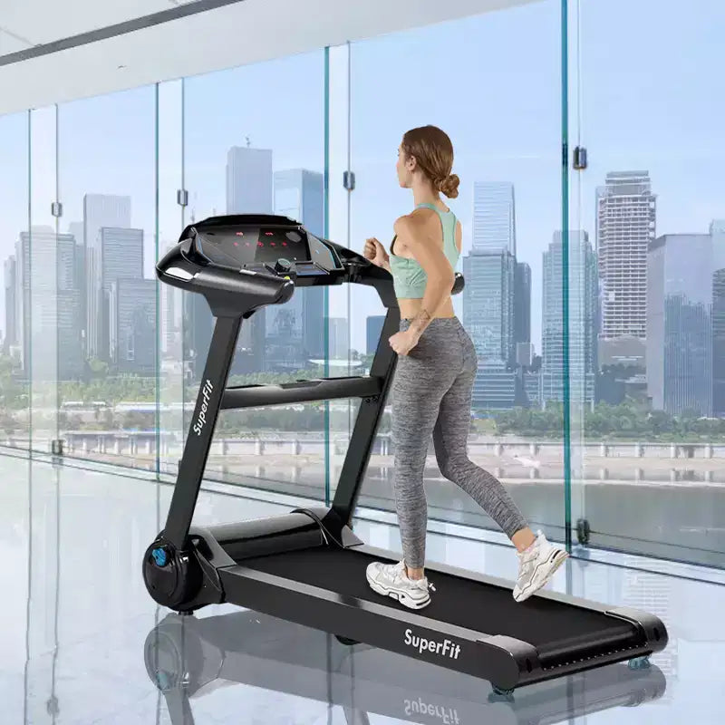 Tapis roulant pieghevole Costway 2,25HP con display touch LED