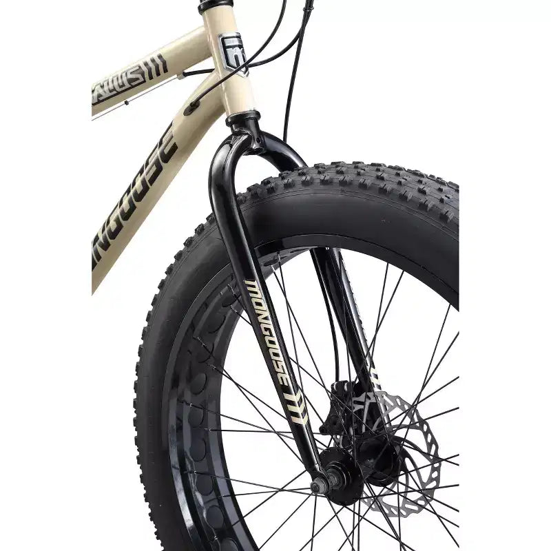Mongoose Malus 26 - Bici da Montagna Fat Tire per Adulti