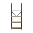 Itzel Bookcase Antique Oak/Sandy Gray - Acme Furniture