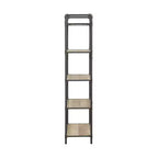 Itzel Bookcase Antique Oak/Sandy Gray - Acme Furniture