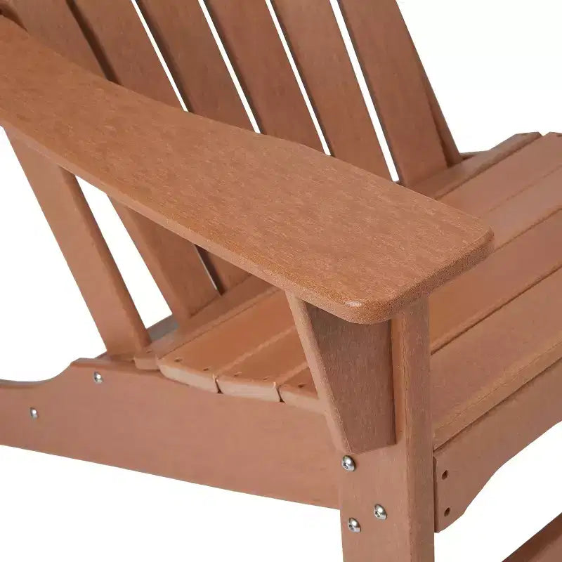 4pk Plastic Resin Adirondack Chairs - EDYO LIVING