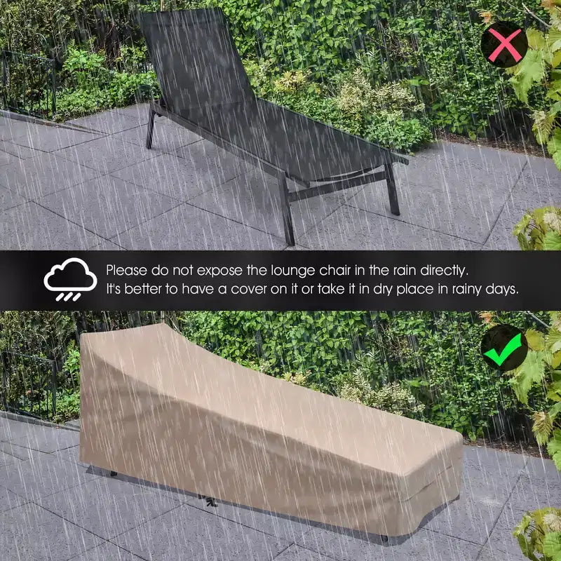 Costway Sedia a Sdraio da Giardino Schienale Regolabile Poltrona Reclinabile Patio Terrazzo Marrone\Nero