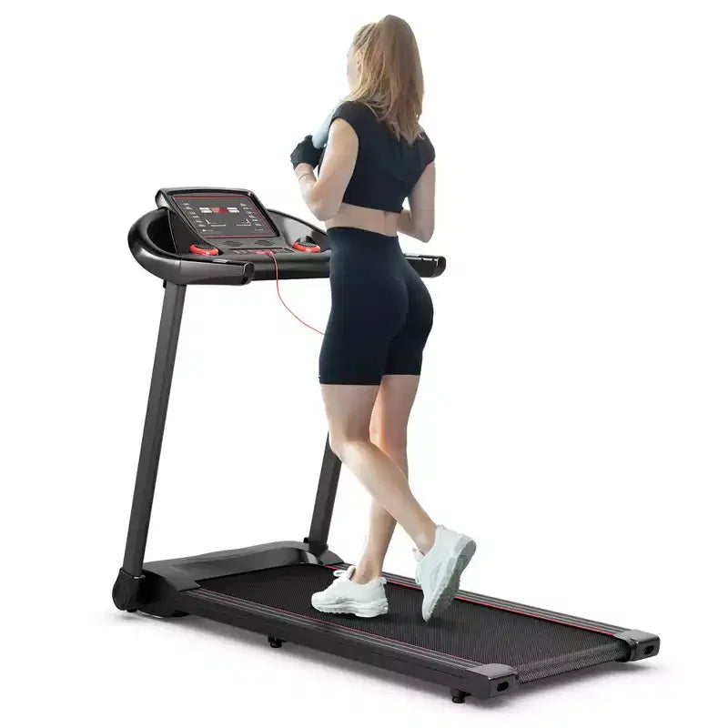 Tapis Roulant Elettrico Costway 2,25HP con Altoparlante Bluetooth e Controllo Tramite APP