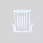 Outdoor Poplar Wood Rocking Chair - Captiva Designs