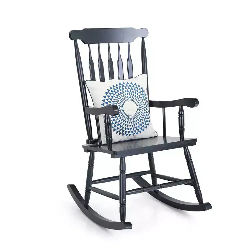 Outdoor Poplar Wood Rocking Chair - Captiva Designs