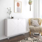 Slim 2 Door Storage Cabinet - Nexera
