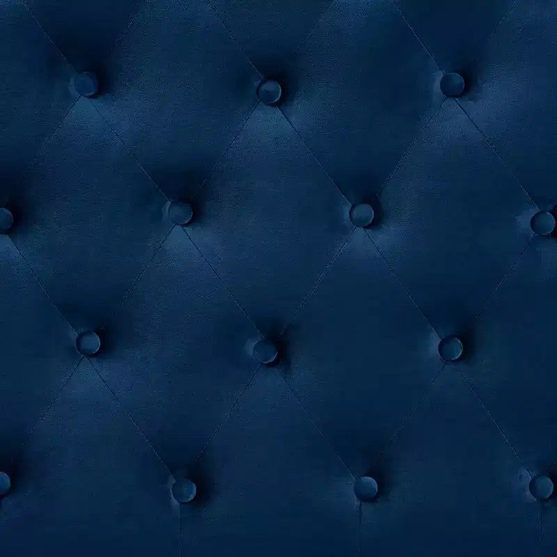 Clovis Velvet Fabric Upholstered Headboard - Baxton Studio