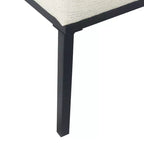 Tufted Metal Bench - HomePop