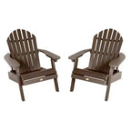 Sedie Adirondack pieghevoli e reclinabili Hamilton, confezione da 2 - highwood