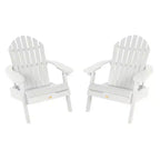 Sedie Adirondack pieghevoli e reclinabili Hamilton, confezione da 2 - highwood