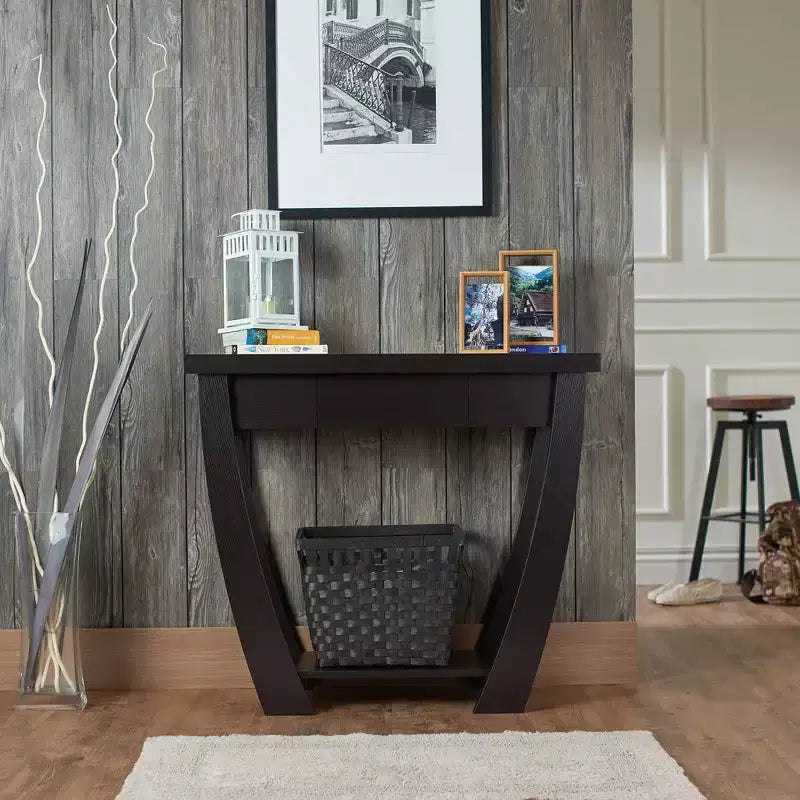 24/7 Shop At Home Rory 1 Drawer Console Table