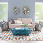 Beaton Drum Side Table with Storage - Powell Company