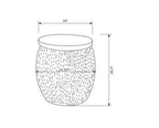 Beaton Drum Side Table with Storage - Powell Company