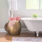Beaton Drum Side Table with Storage - Powell Company